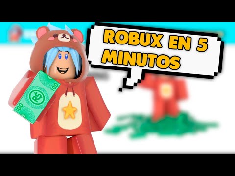 Video Como Conseguir Robux Gratis - como tener robux 5 minutos