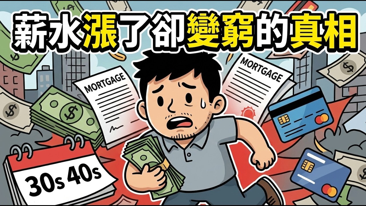 薪水5萬為何比3萬更窮？30-40歲正在掉入的財務黑洞