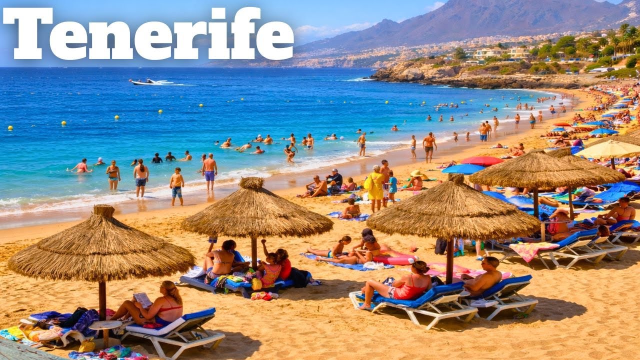 TENERIFE CELE MAI FRUMOASE PLAJE Los Cristianos si Las Vistas  Preturi Restaurante Terase Canary