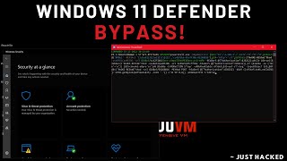 How to Bypass Windows 11 Defender  | Villain |  BY JUST HACKED