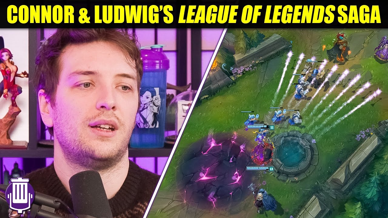 Connor Spent a Week Playing League of Legends with Ludwig