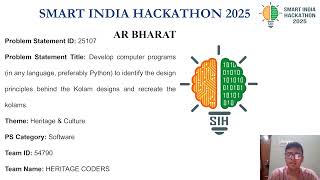 KOLAM SIH2025 PROJECT Guide
