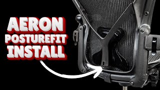 How To Install The PostureFit Lumbar On The Herman Miller Aeron Classic Office Chair