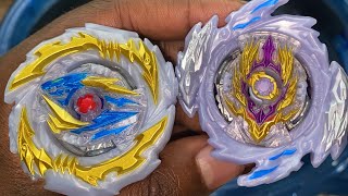 Battle Triumph Dragon D6 Vs Raid Luinor L6 Hasbro Beyblade Burst Surge Speedstorm