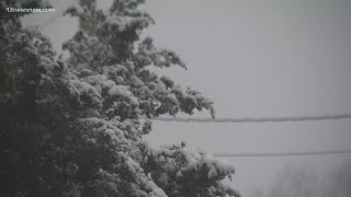 Williamsburg sees snowfall; VDOT prepares