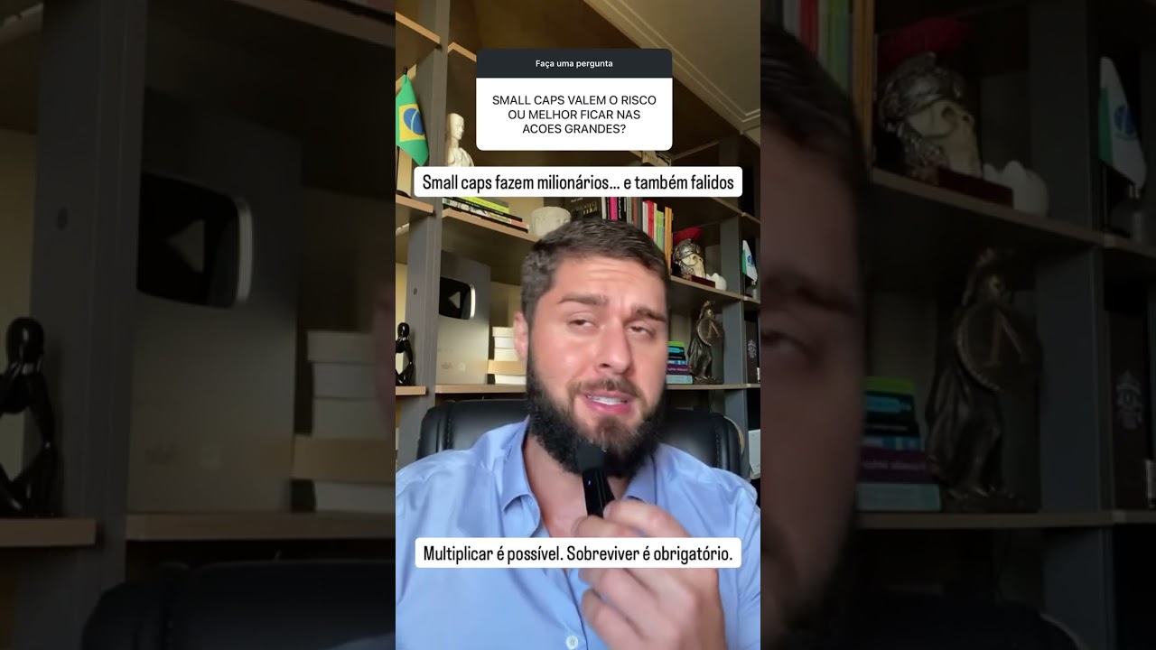 SMALL CAPS: VALE O RISCO OU É MELHOR JOGAR SEGURO? 