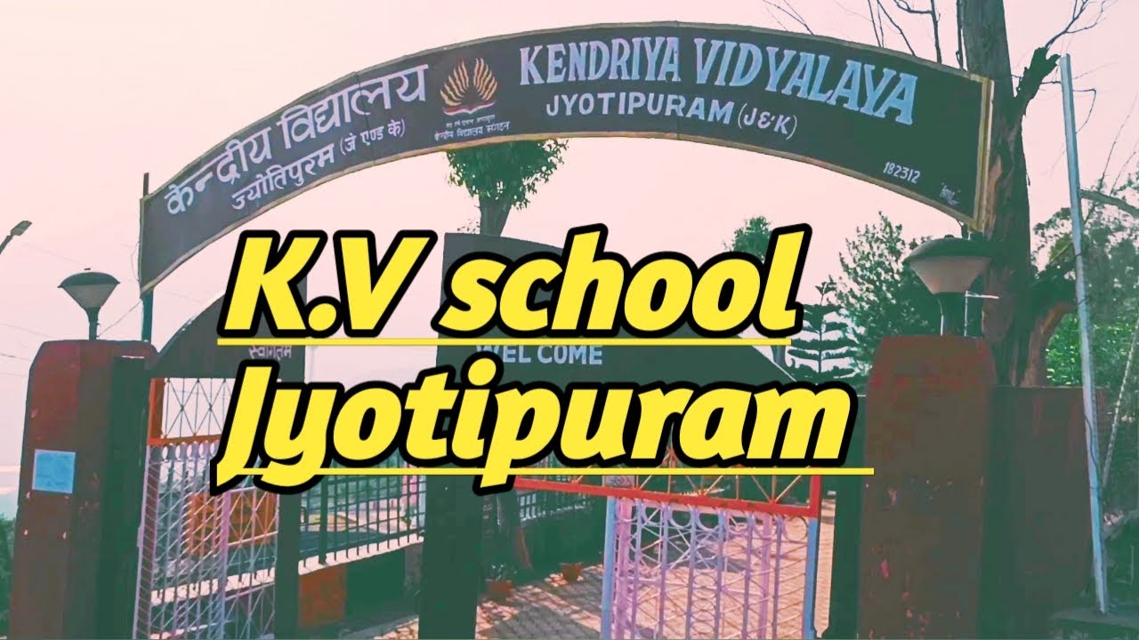 K.V School Jyotipuram view 😀 | Zk23