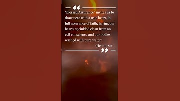 Thumbnail of Blessed Assurance #christianmusic #christiansongs #praiseworship