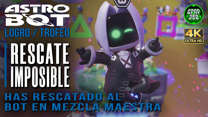 Astro Bot (DLC) | Logro / Trofeo: Rescate imposible (Rescatar al bot en Mezcla maestra)
