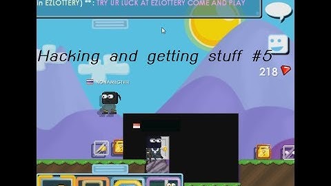 Growtopia-Hacking and getting stuff #5 wallhack  (got Razor wing and many wls)