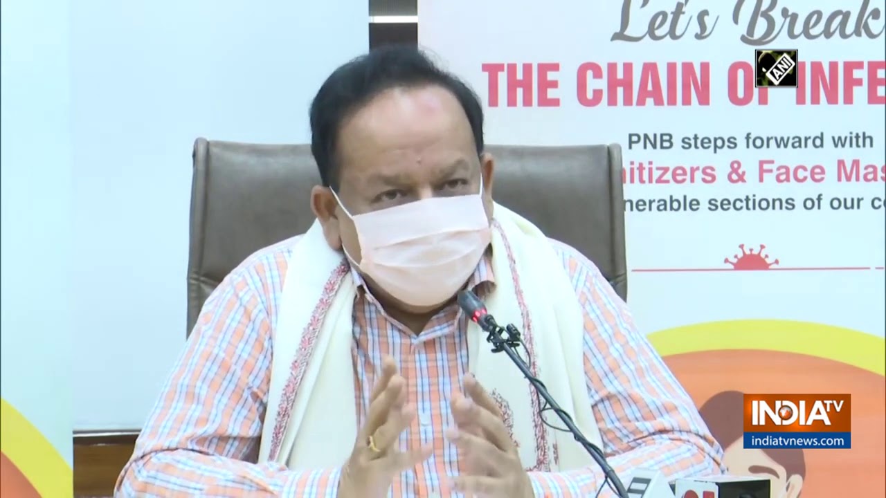 Take care of basic precautions: Harsh Vardhan at launch of PNB`s CSR campaign against COVID