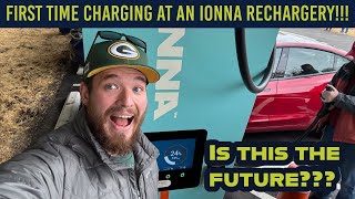 I visit and CHARGE my Chevy Equinox EV at the first IONNA Rechargery in Apex, NC!