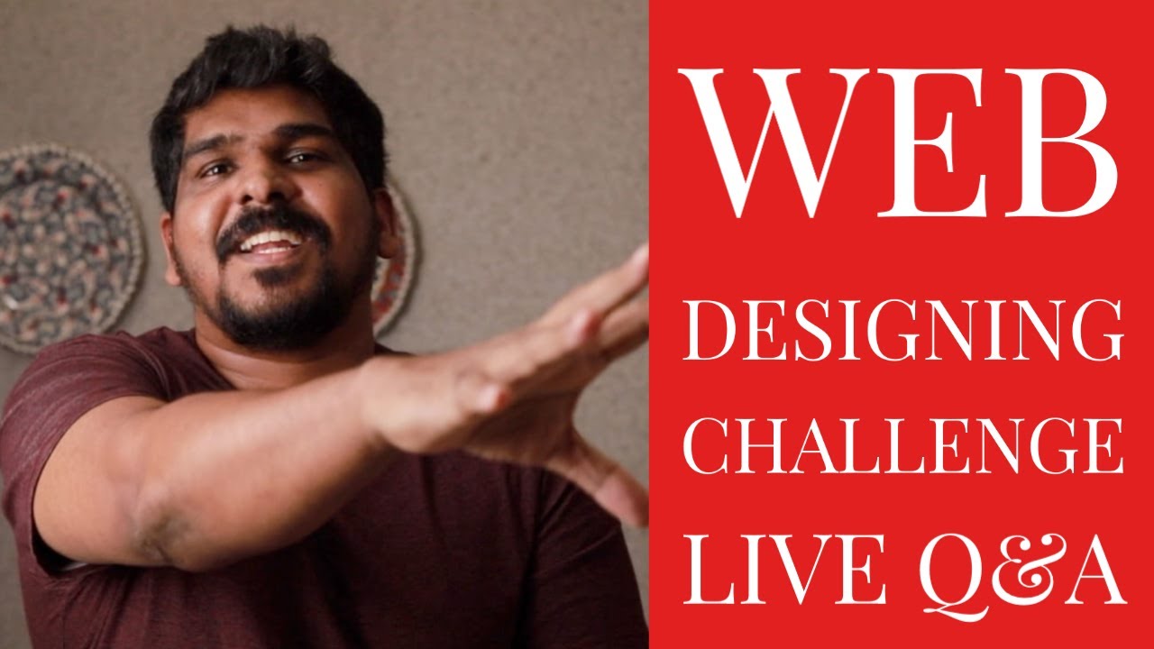 Live Q&A | Web Designing Challenge | Crossroads - YouTube