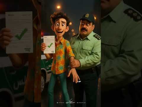 موزیک ویدیو انیمیشنی جناب سروان موزیک رپ