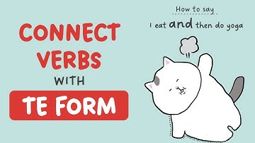 [GENKI Lesson 6] How to use TE form to connect verbs (I did this and then did that)