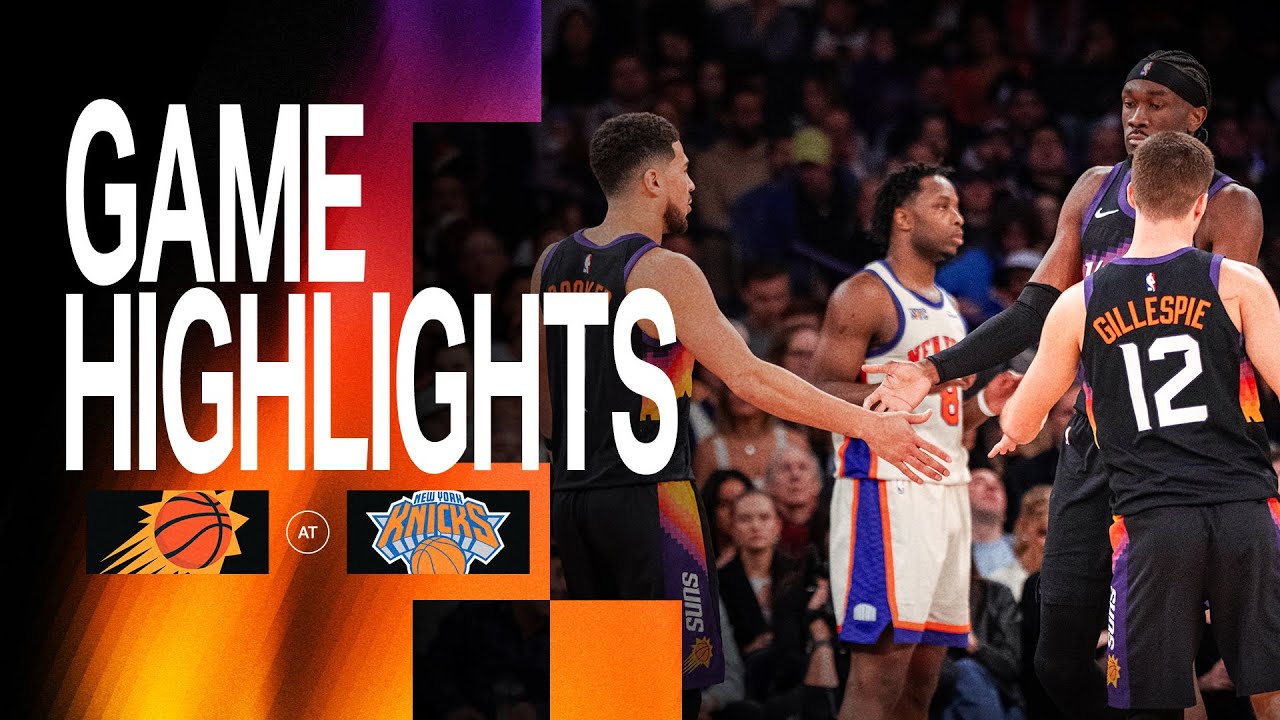 Suns Hold Knicks to Under 100 points and Grab Win 106-99