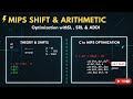 MIPS Shift Instructions SLL/SRL: Fast Multiplication and Complex Expression Translation