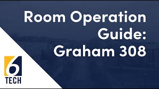 Celebrity Graham 308 Basic Operation Guide | UNC Greensboro Profile