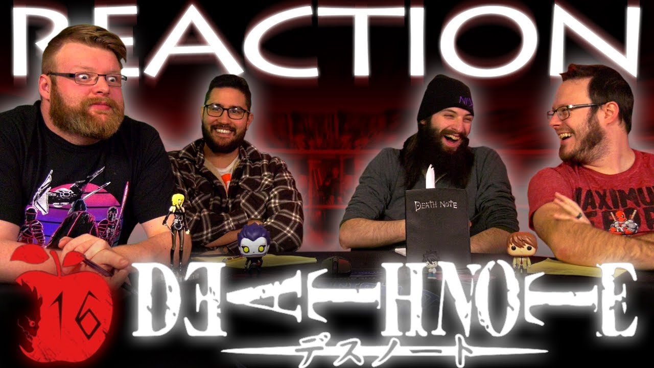 blind wave my hero academia Death Note Episode 16 REACTION!! 