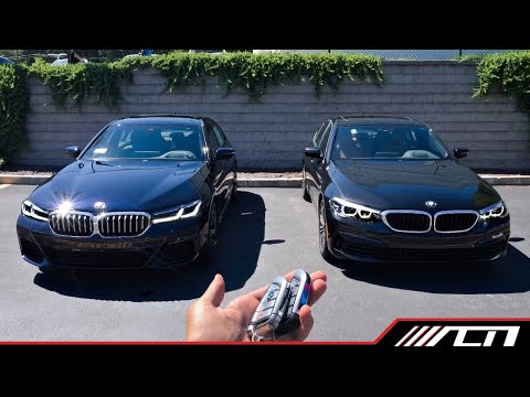 What-are-the-changes?!-2021-BMW-5-Series-LCI-vs-2020-5-Series!-|-Full-Comparison-Review