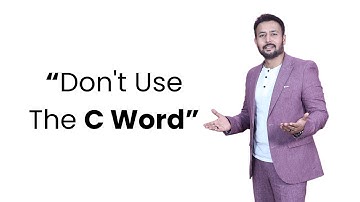Gebruik het C-woord niet.