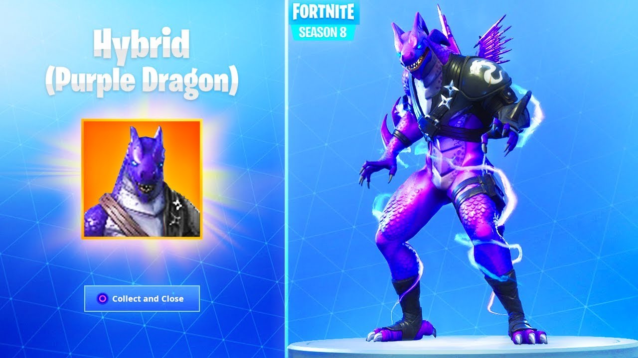 Fortnite season 8 dragon ninja skin