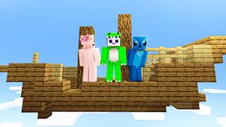 Nos Pasamos Minecraft pero SOLO hay Barcos Hundidos