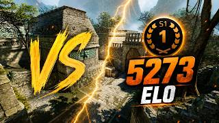 Facing the WORLD #1 FACEIT Player (5273 ELO) – What I Learned | CS2 Analysis