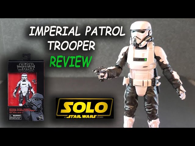 Action Figure Star Wars – Patrol Trooper Imperiale Con Accessori E Fondina, Gioco Da Collezione