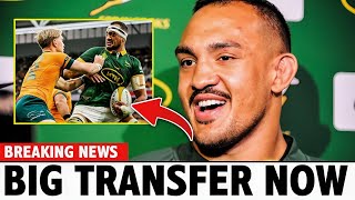🚨 JUST NOW! NOBODY SAW THIS COMING! SPRINGBOKS CAPTAIN OFFICIALLY LEAVES SA FOR FRANCE 🇿🇦🇫🇷