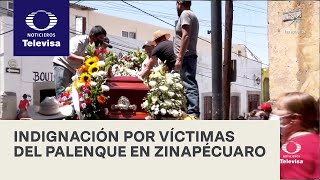 Familiares y amigos dan el último adiós a las víctimas de Zinapécuaro - En Punto