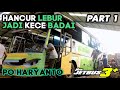 REBUILDING WRECKED BUS |  PROSES PEROMBAKAN BODY BUS PO HARYANTO | PART1