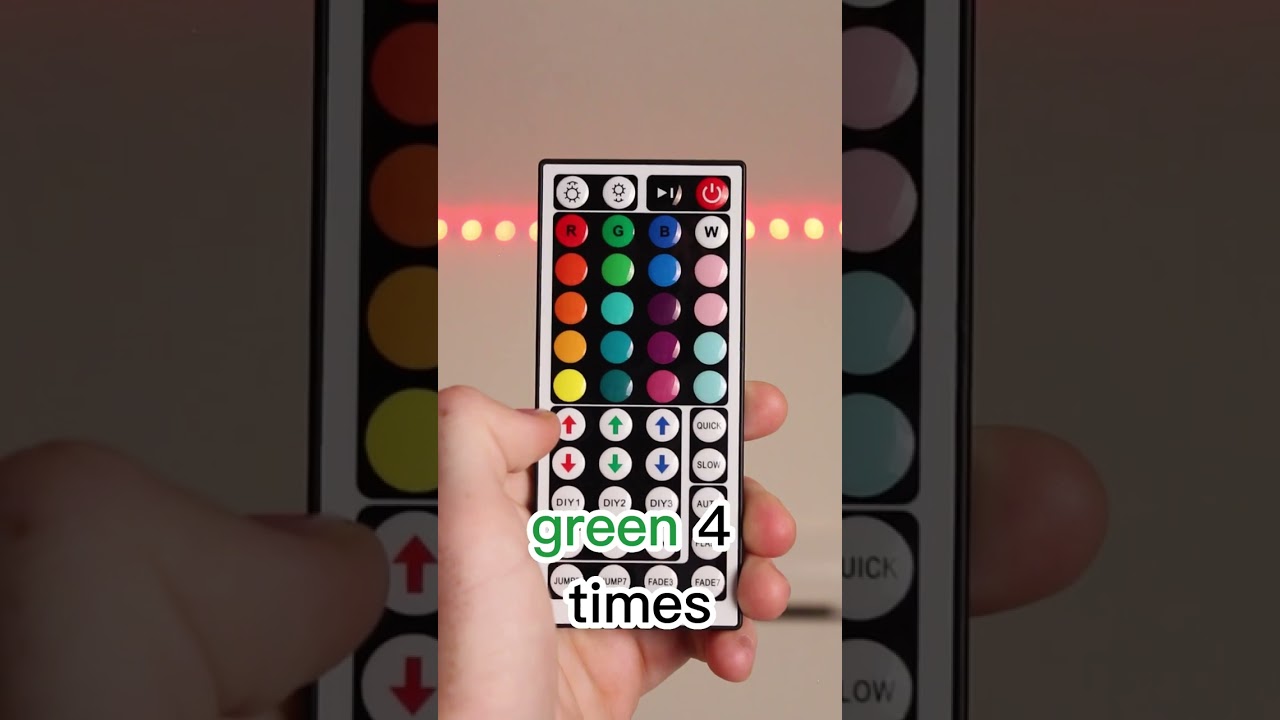 How to make ROSE on LED light strips!