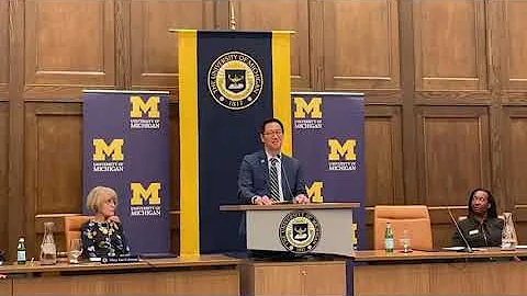 Santa Ono introduced as University of Michigans new president