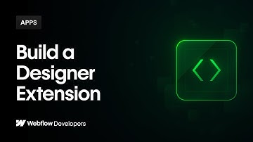 Webflow Developers: Build a Designer Extension