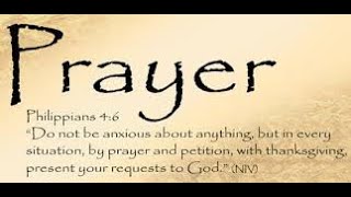Prayer Service - Bring a Friend, Share a Praise, Drop Your Burdens at the Cross!!