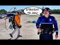 Cop threatens to put me in jail