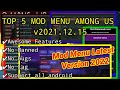 Among Us Mod Menu Latest Version v2021.12.15 | Top 5 Mod Menu for android/mobile