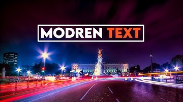 MODREN TEXT Animation Kinemaster Tutorial - Smooth Text Animation PixelLab || Kinemaster Tutorial