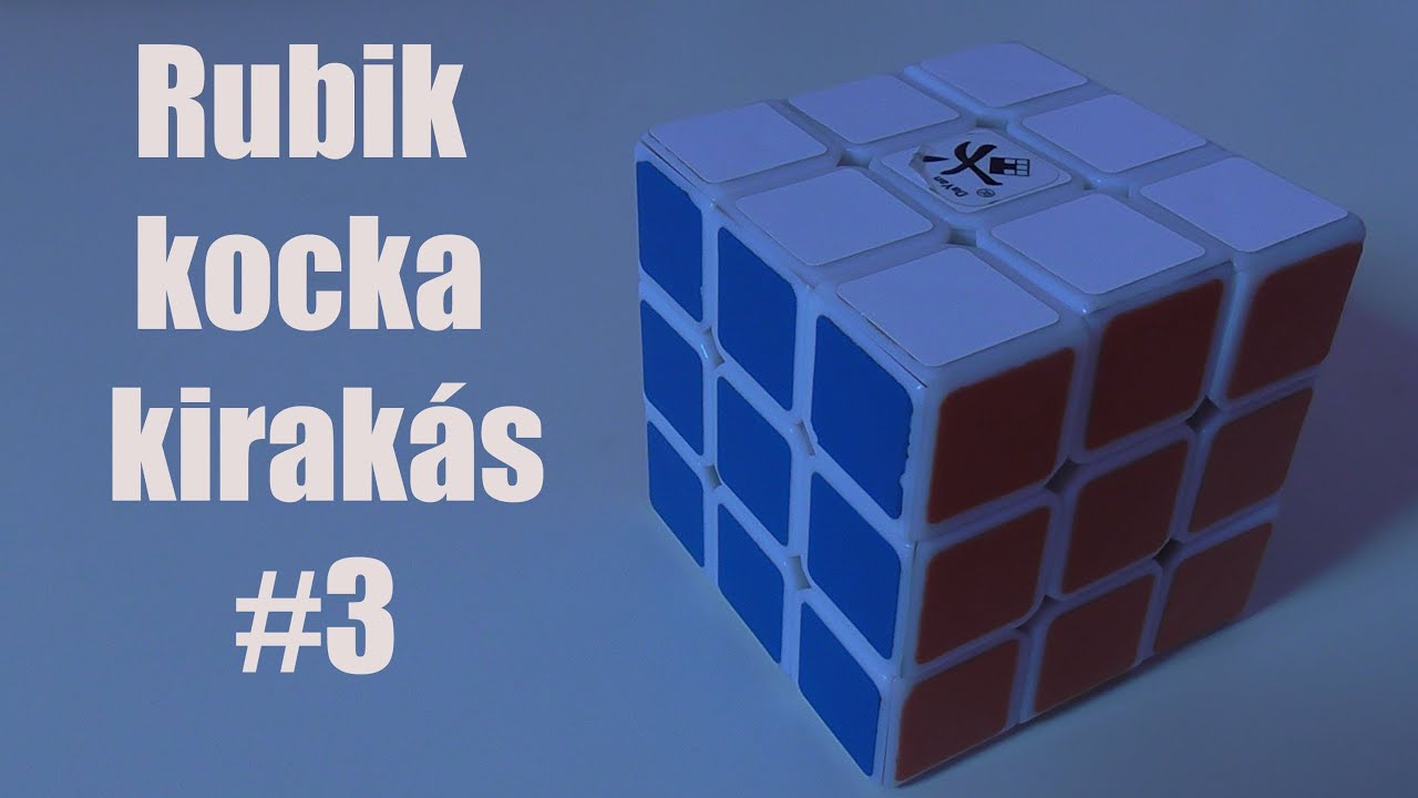 hogyan kell a rubik kockát kirakni 5