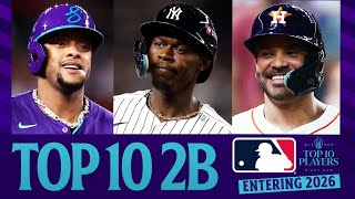 Ranking the Top 10 2B in MLB entering 2026! (Who is the best second baseman in baseball right now?)