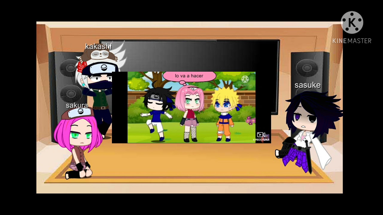 el equipo 7 sin naruto reaccionan a naruto villano  pedido por uno suscritor ✨ukyo uchiha uzumaki ✨