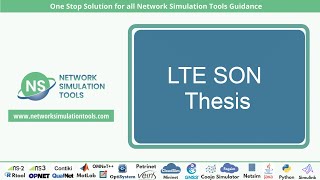 LTE SON Thesis | LTE SON Thesis Tutorials