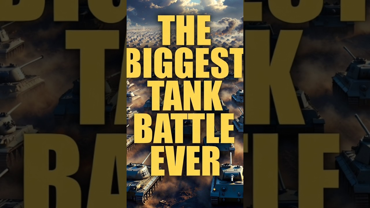 The Largest Tank Battle in History | WWII 
