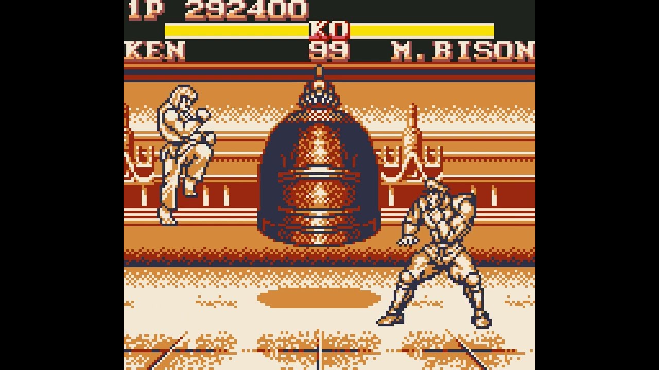 Street Fighter II - Game Boy Longplay (Super Game Boy Enhanced)