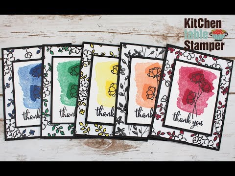 Love What You Do 2018-2020 In Colors Thank You Card & Color Comparison