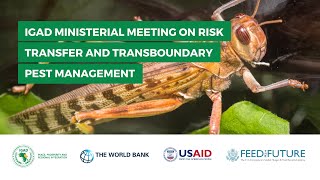 IGAD Ministerial Meeting on Risk Transfer and Transboundary Pest Management