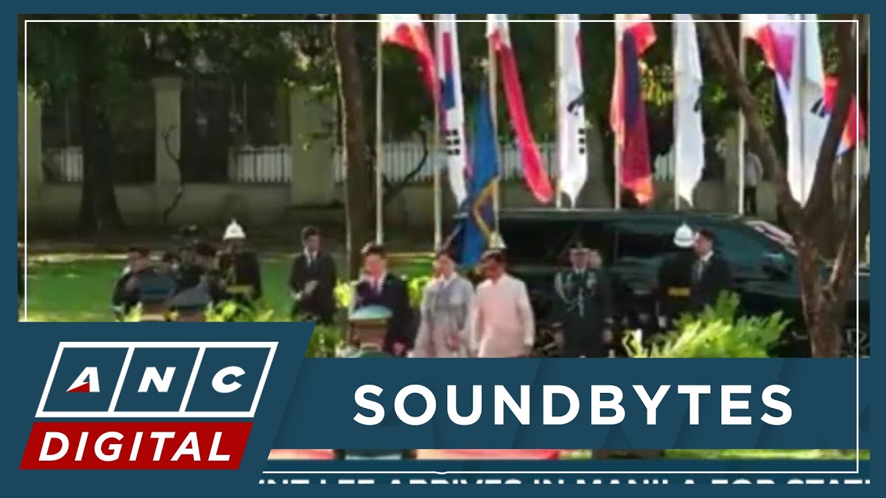 LOOK: Arrival honors for South Korean President Lee held at Malacañang | ANC