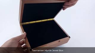 Tasmanian Myrtle Jewel Box | Bruces Boxes | BS109MM