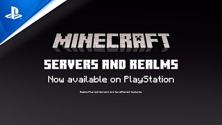 Minecraft - Servers and Realms Launch Trailer | PS4